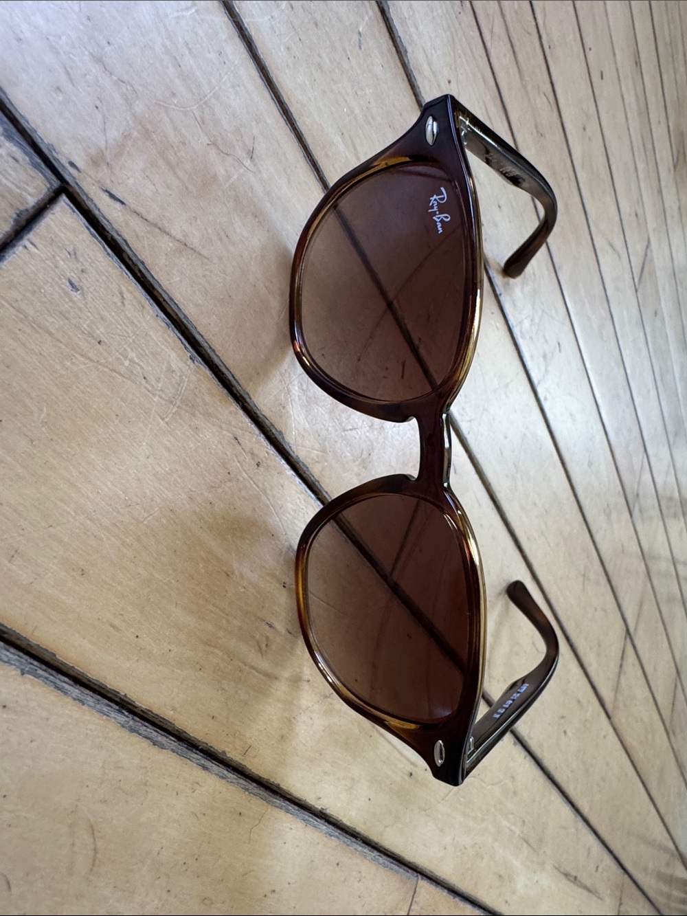 Ray-Ban Brown Tortoise Frame with Brown Lenses Sunglasses